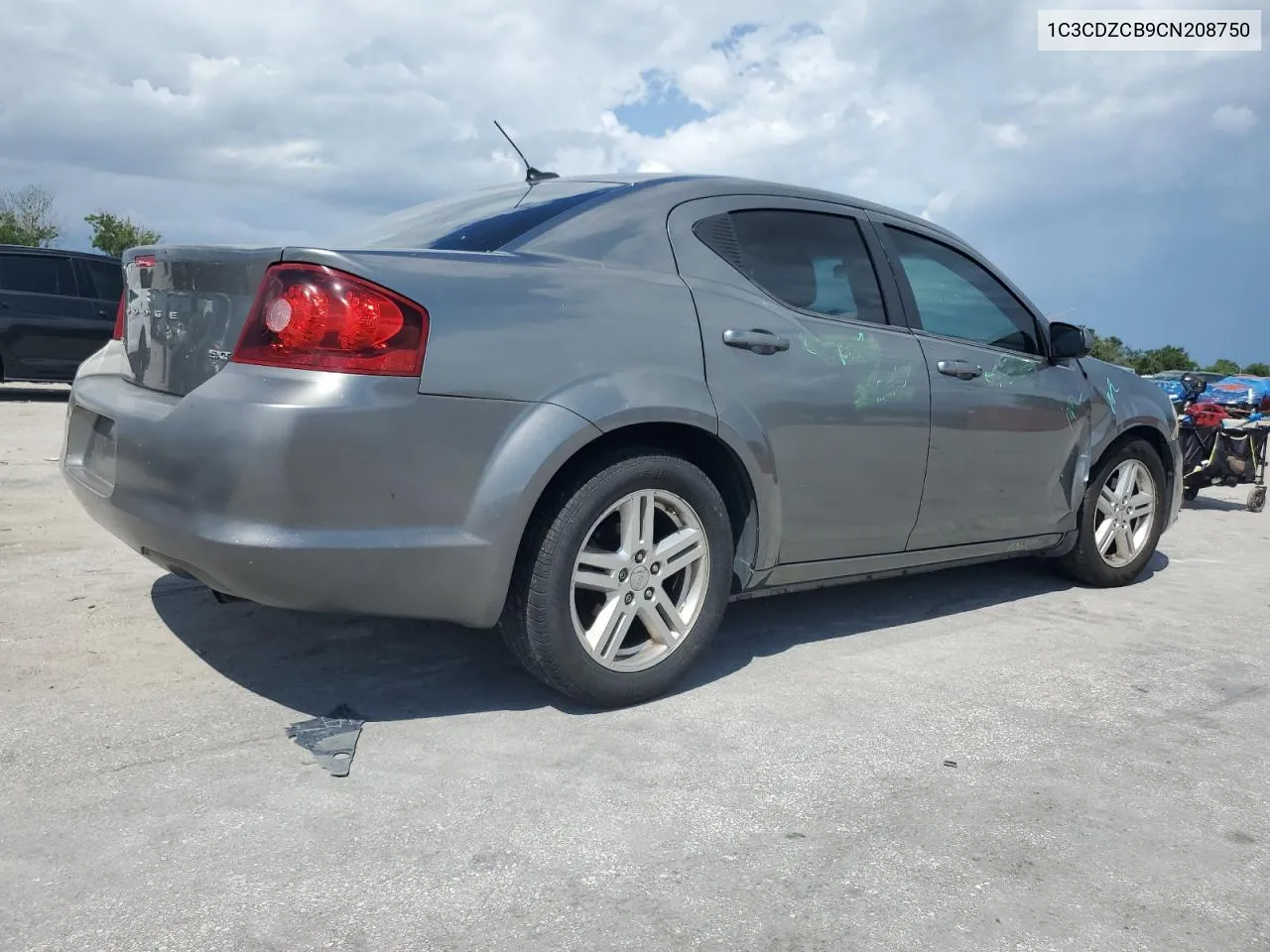 2012 Dodge Avenger Sxt VIN: 1C3CDZCB9CN208750 Lot: 69422654