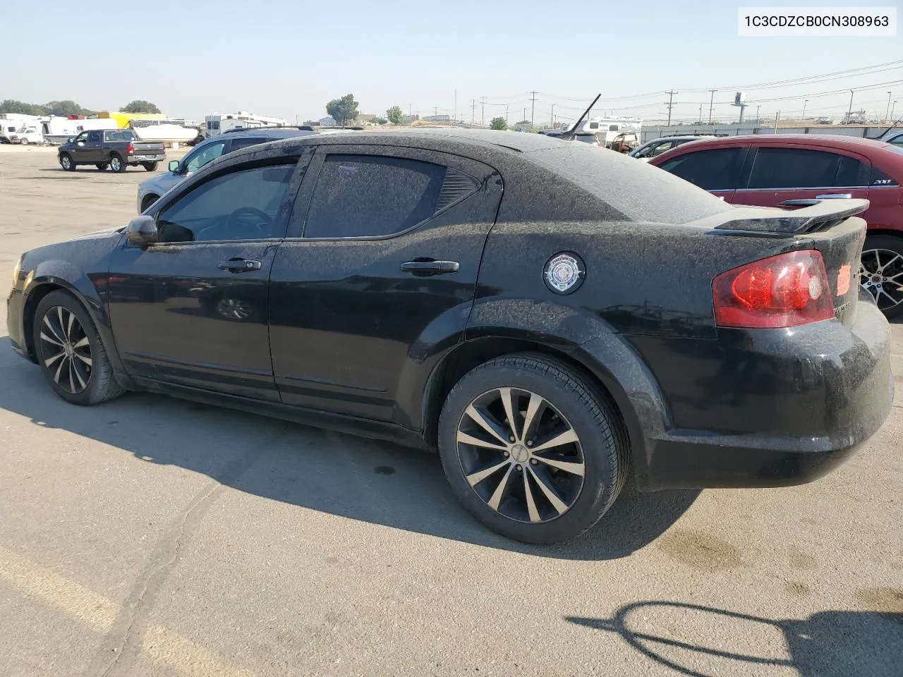 2012 Dodge Avenger Sxt VIN: 1C3CDZCB0CN308963 Lot: 70576674