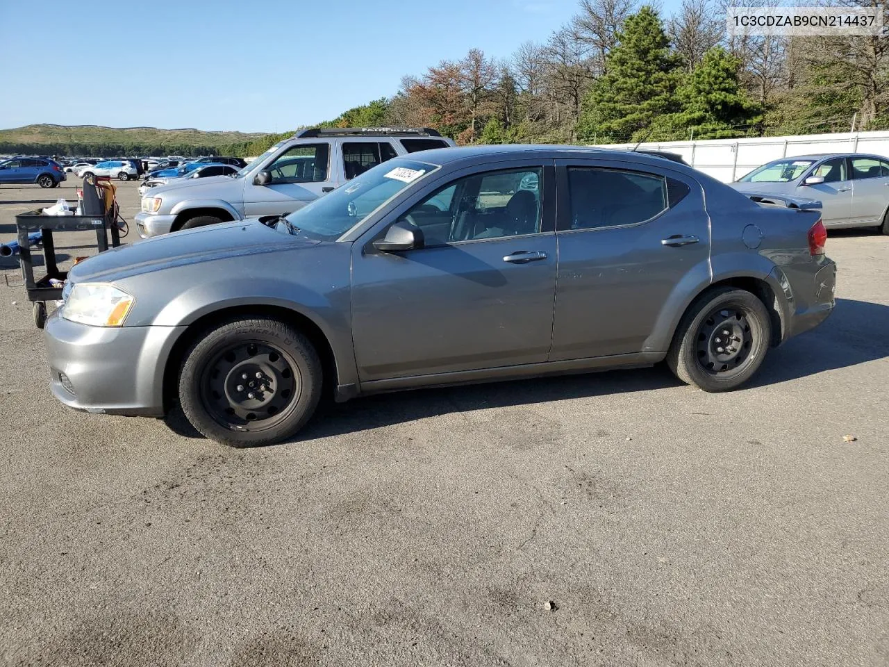 2012 Dodge Avenger Se VIN: 1C3CDZAB9CN214437 Lot: 71038254