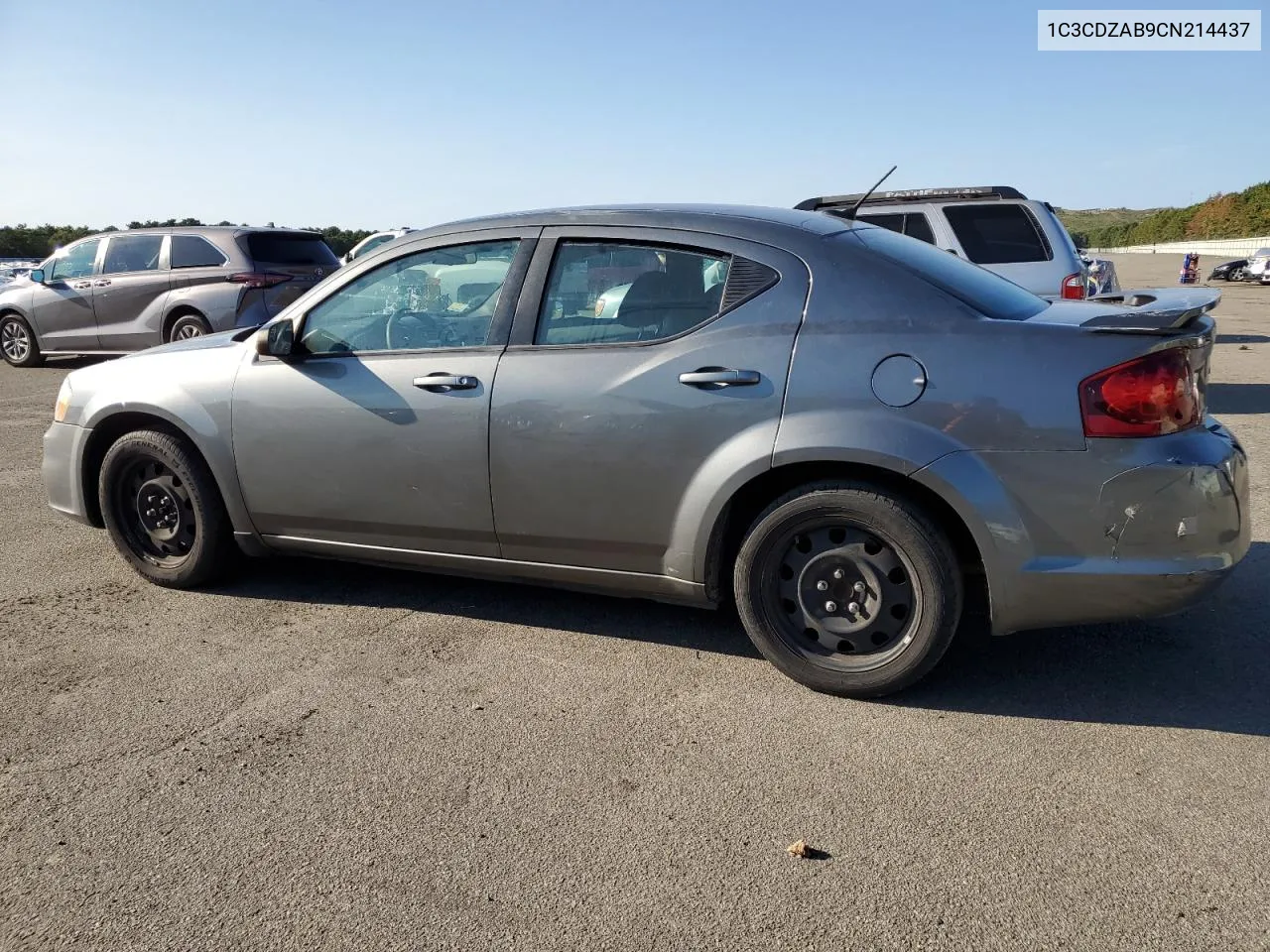 2012 Dodge Avenger Se VIN: 1C3CDZAB9CN214437 Lot: 71038254