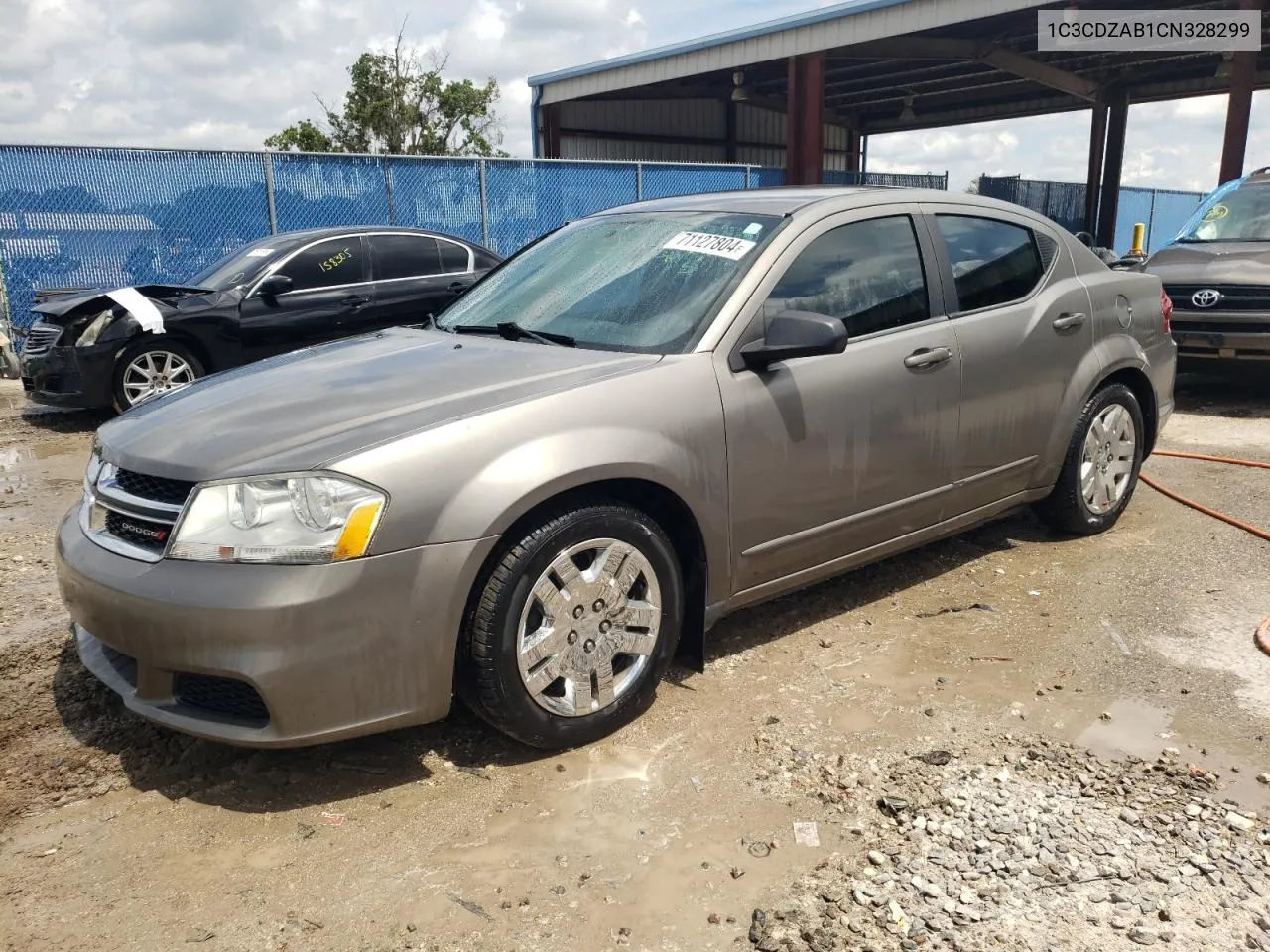 2012 Dodge Avenger Se VIN: 1C3CDZAB1CN328299 Lot: 71127804