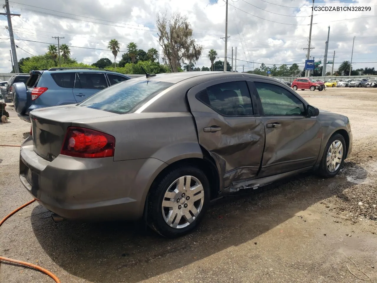 2012 Dodge Avenger Se VIN: 1C3CDZAB1CN328299 Lot: 71127804