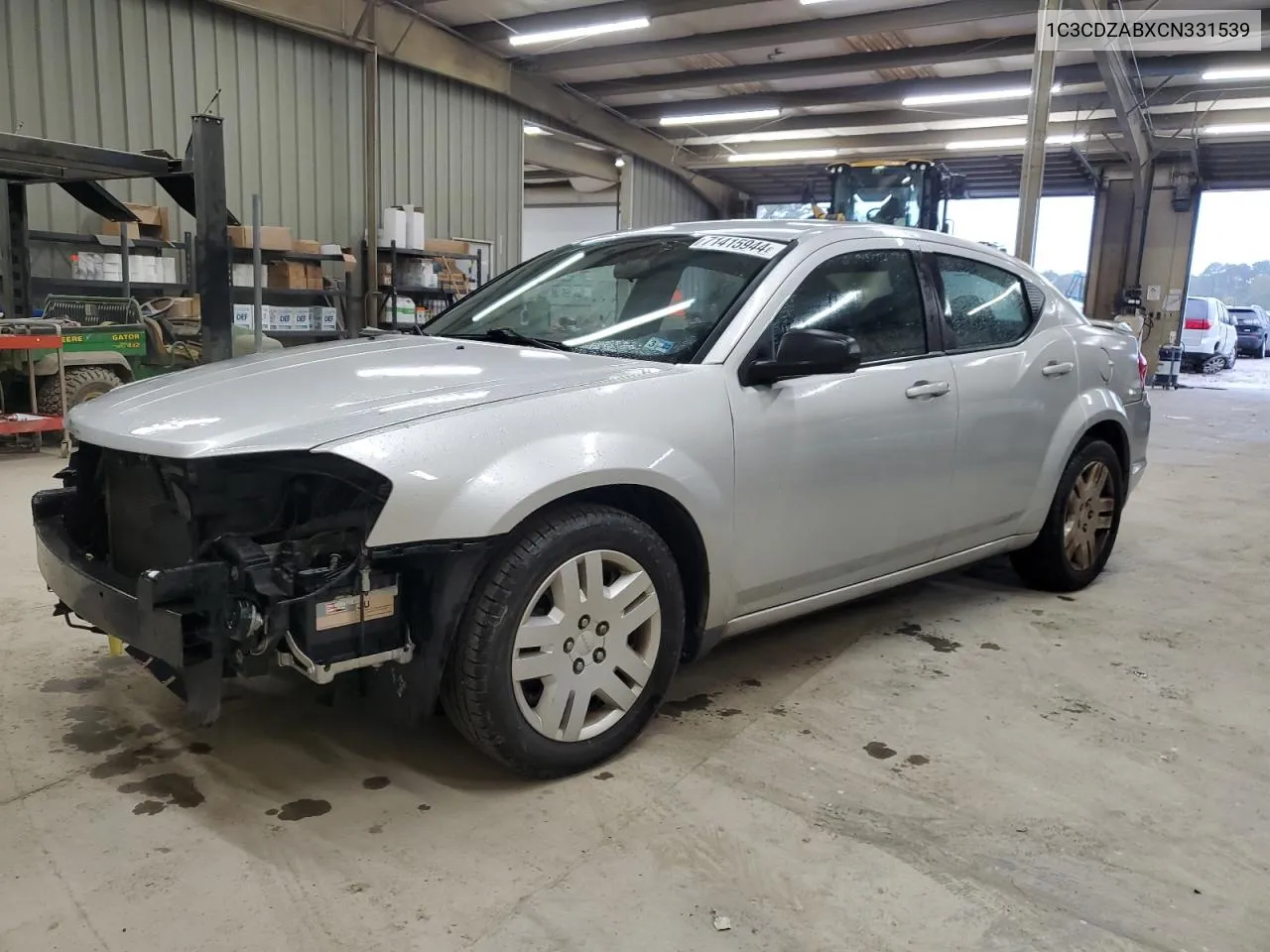 2012 Dodge Avenger Se VIN: 1C3CDZABXCN331539 Lot: 71415944