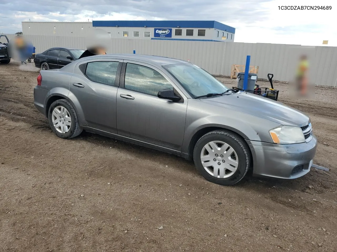 2012 Dodge Avenger Se VIN: 1C3CDZAB7CN294689 Lot: 71432484