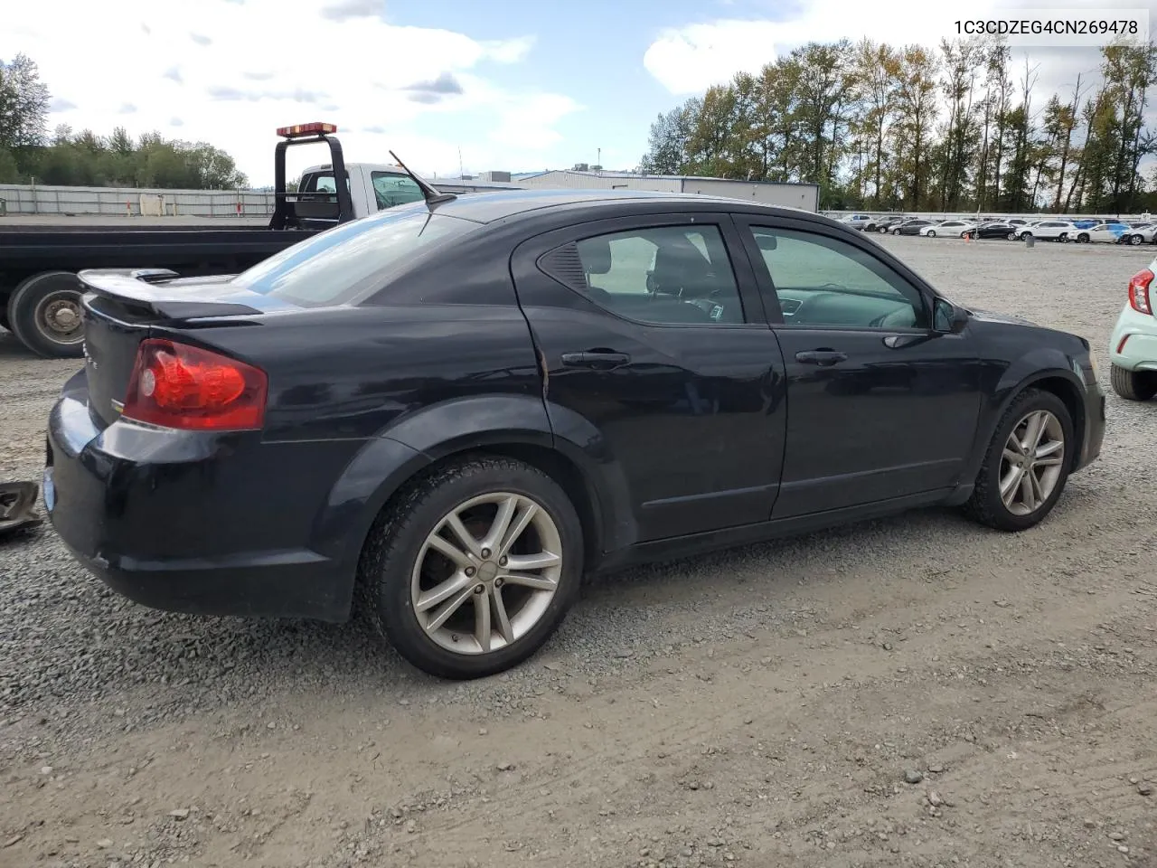 2012 Dodge Avenger Sxt VIN: 1C3CDZEG4CN269478 Lot: 71615704