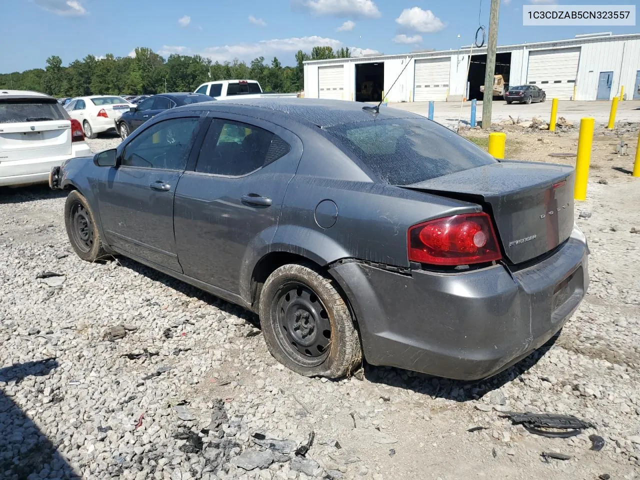 2012 Dodge Avenger Se VIN: 1C3CDZAB5CN323557 Lot: 72334594