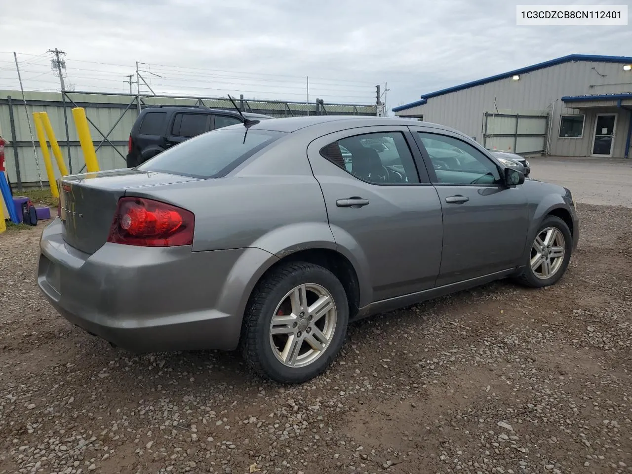 2012 Dodge Avenger Sxt VIN: 1C3CDZCB8CN112401 Lot: 72354334