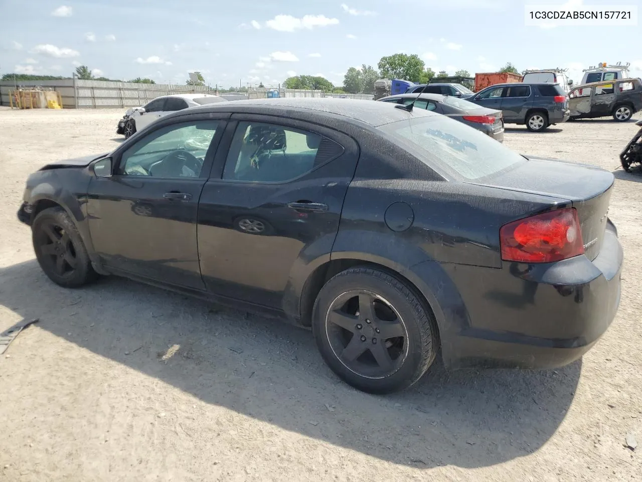 2012 Dodge Avenger Se VIN: 1C3CDZAB5CN157721 Lot: 72366004