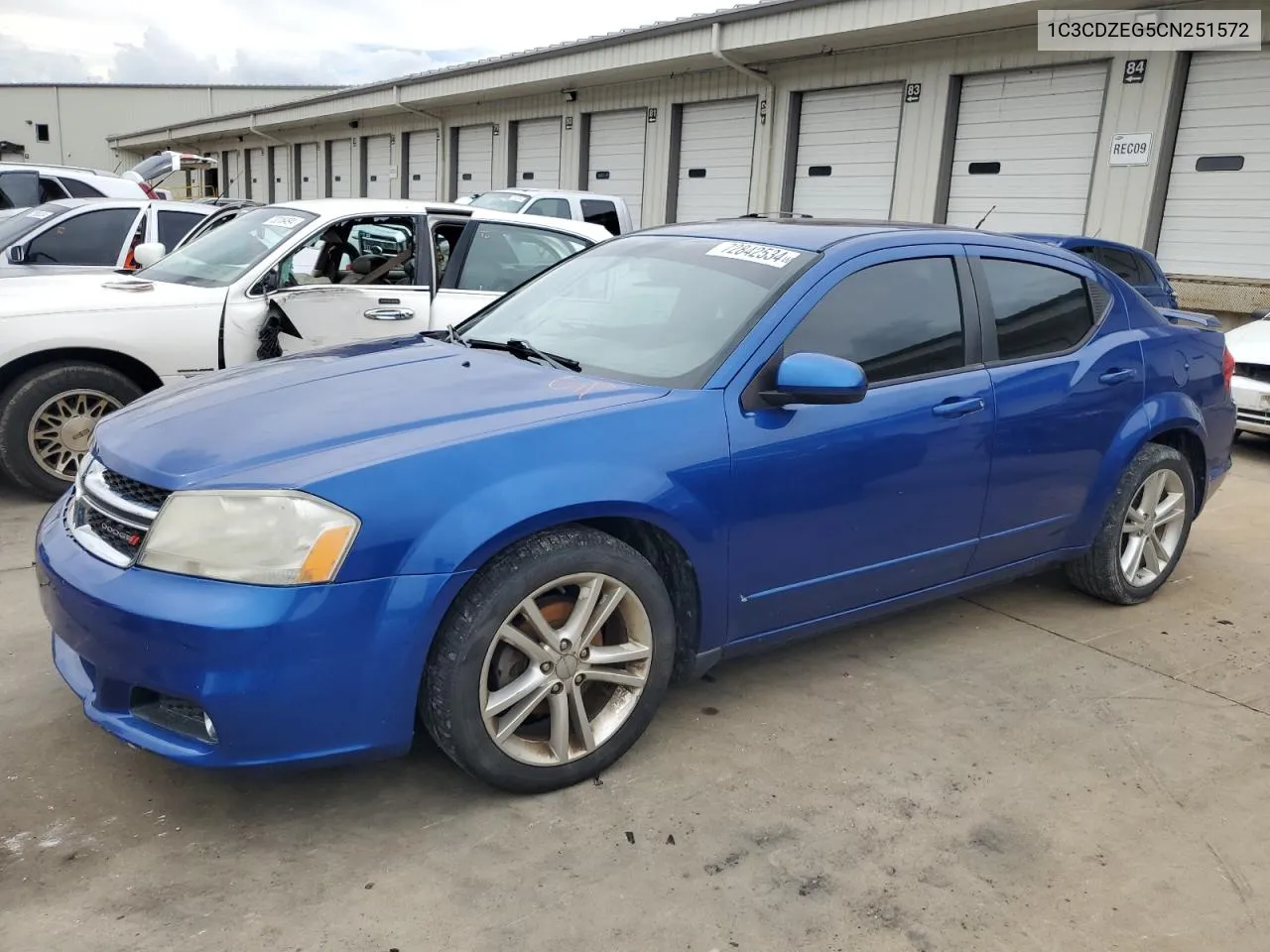 2012 Dodge Avenger Sxt VIN: 1C3CDZEG5CN251572 Lot: 72842534