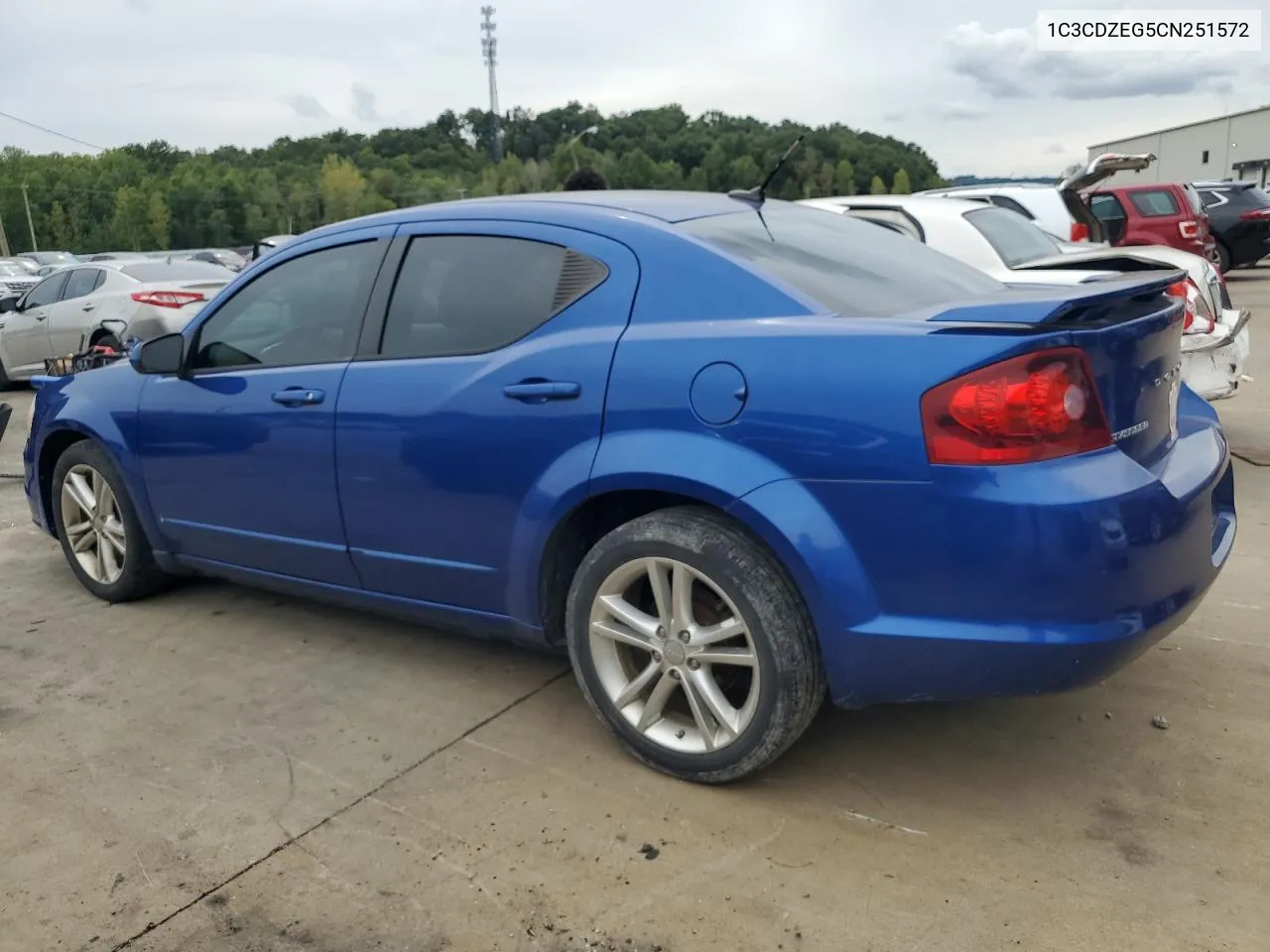 2012 Dodge Avenger Sxt VIN: 1C3CDZEG5CN251572 Lot: 72842534