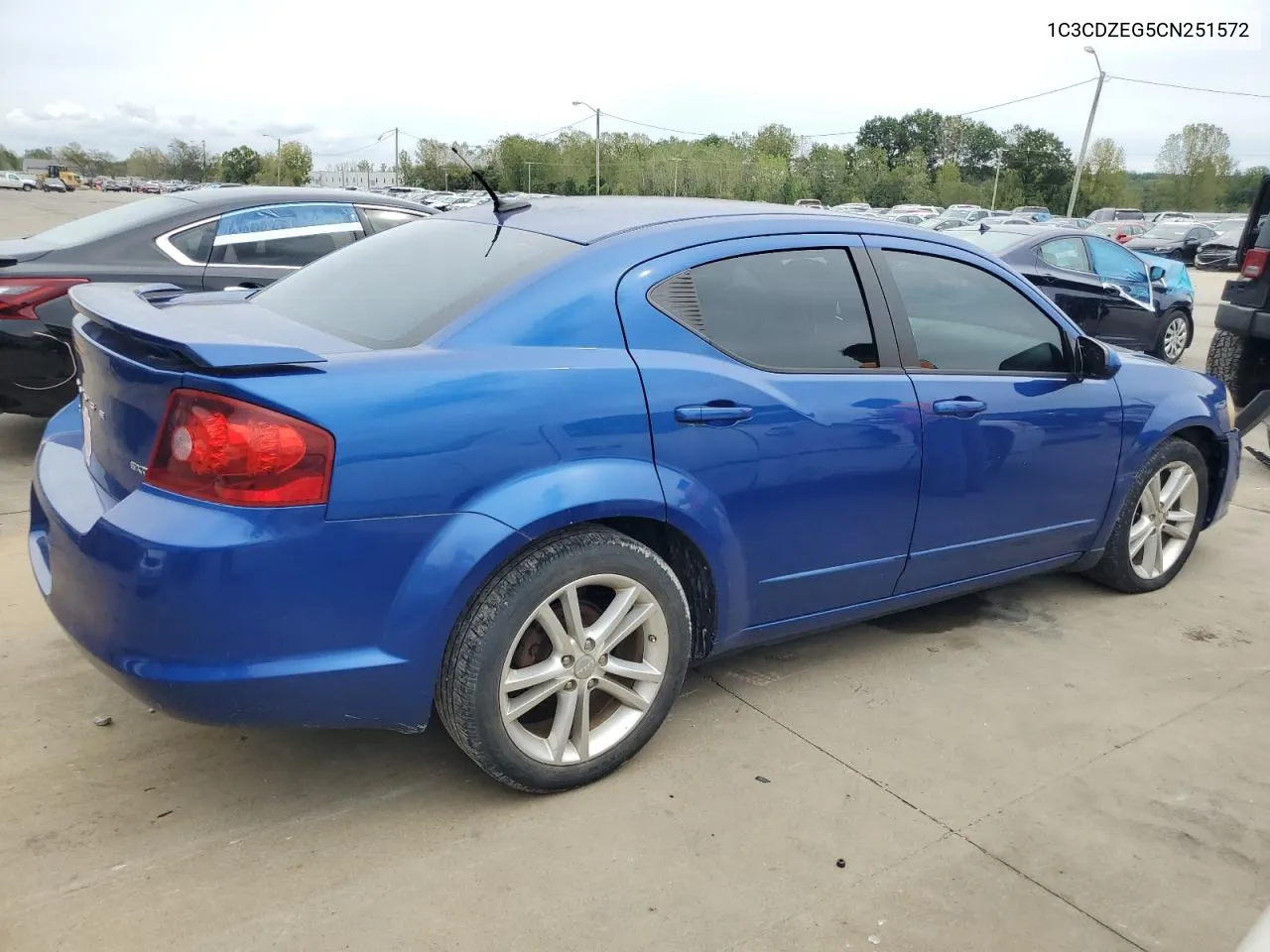 2012 Dodge Avenger Sxt VIN: 1C3CDZEG5CN251572 Lot: 72842534