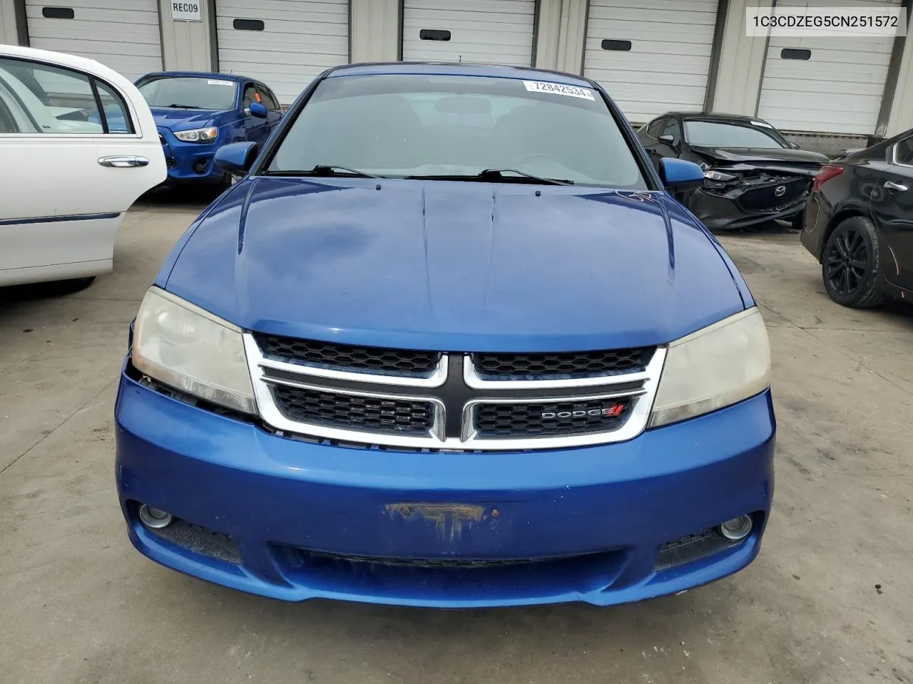 2012 Dodge Avenger Sxt VIN: 1C3CDZEG5CN251572 Lot: 72842534