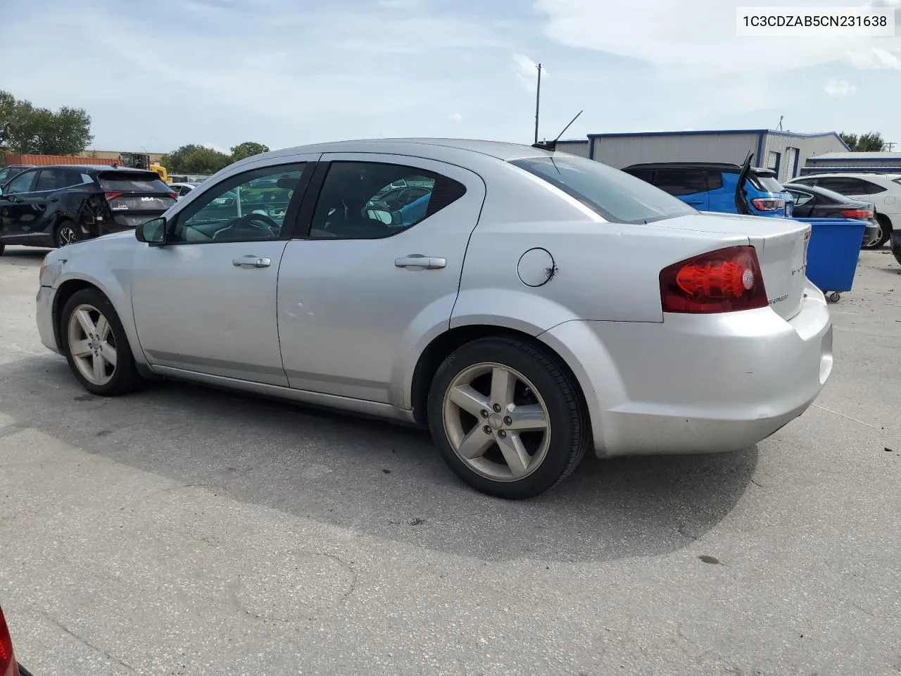 2012 Dodge Avenger Se VIN: 1C3CDZAB5CN231638 Lot: 73000134