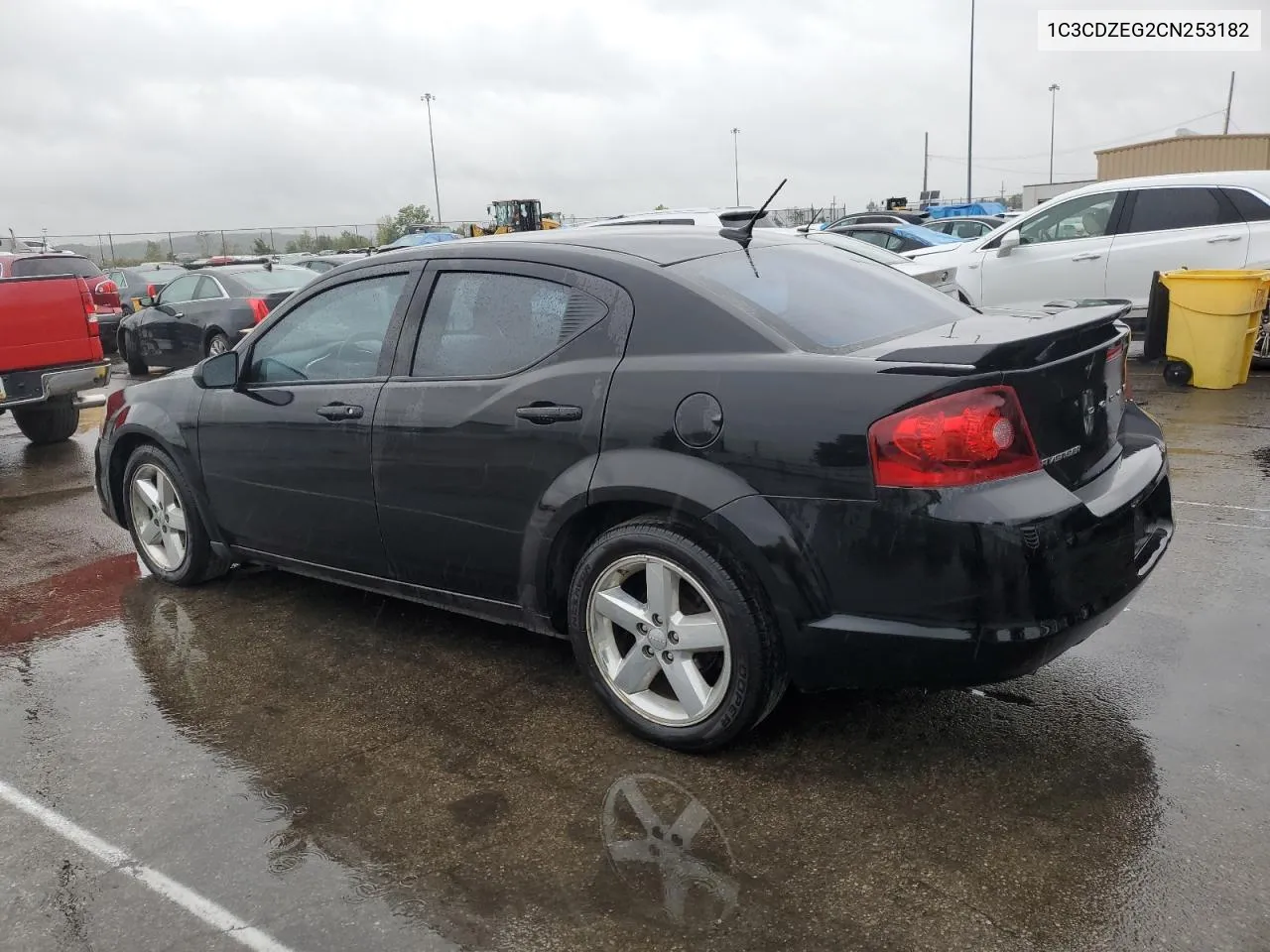 2012 Dodge Avenger Sxt VIN: 1C3CDZEG2CN253182 Lot: 73380364