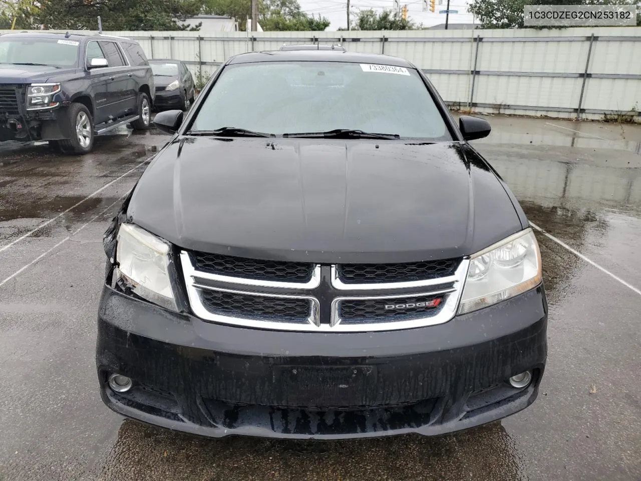 2012 Dodge Avenger Sxt VIN: 1C3CDZEG2CN253182 Lot: 73380364