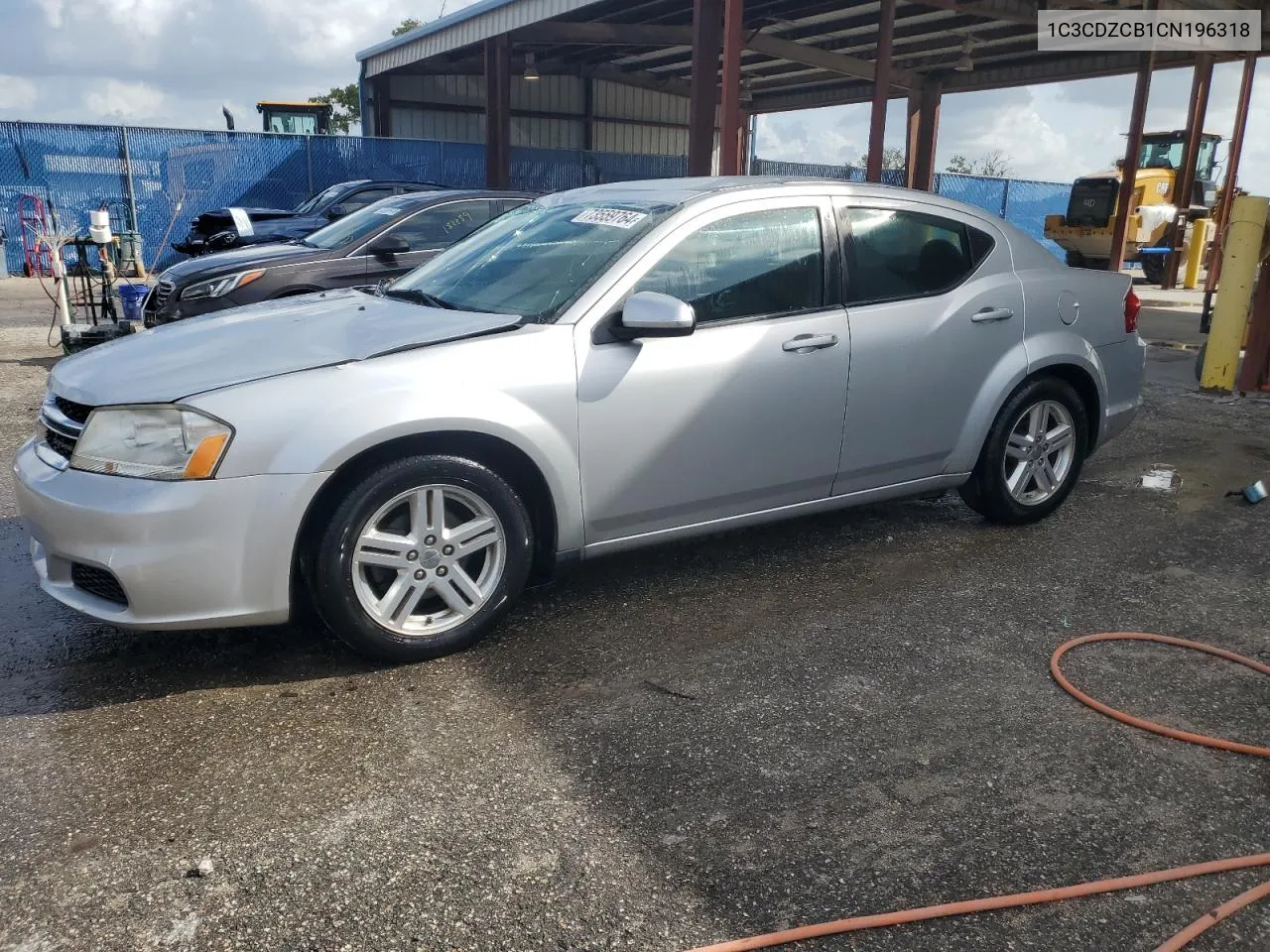 2012 Dodge Avenger Sxt VIN: 1C3CDZCB1CN196318 Lot: 73559764