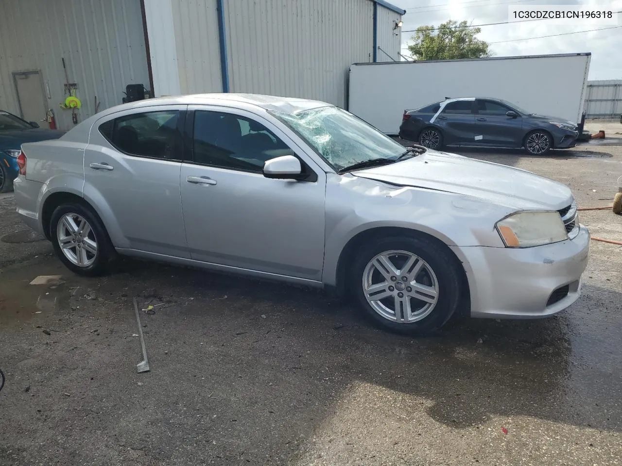 2012 Dodge Avenger Sxt VIN: 1C3CDZCB1CN196318 Lot: 73559764