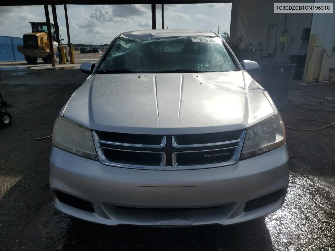 2012 Dodge Avenger Sxt VIN: 1C3CDZCB1CN196318 Lot: 73559764