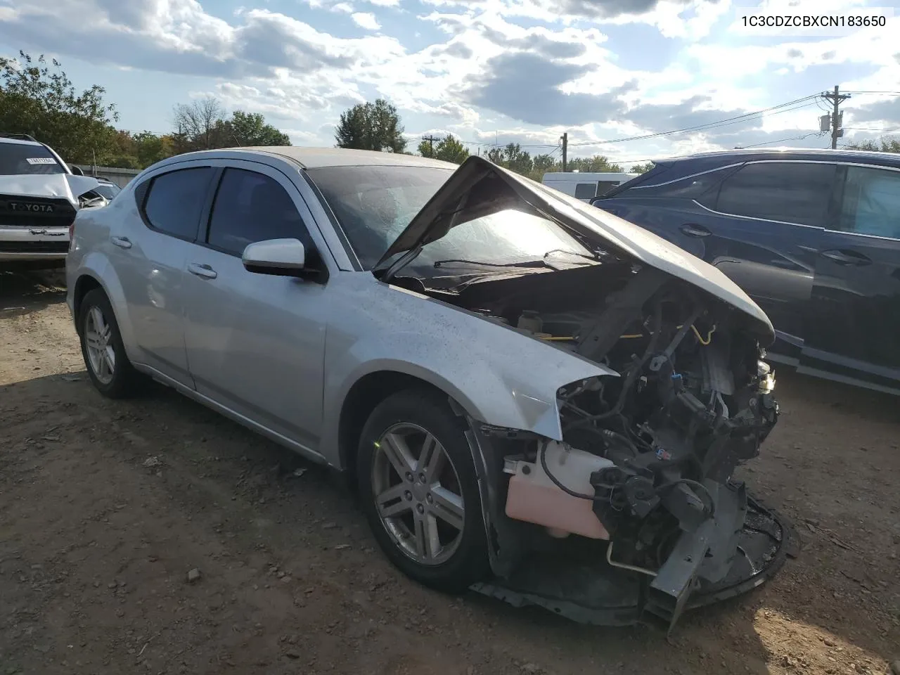 2012 Dodge Avenger Sxt VIN: 1C3CDZCBXCN183650 Lot: 73868544