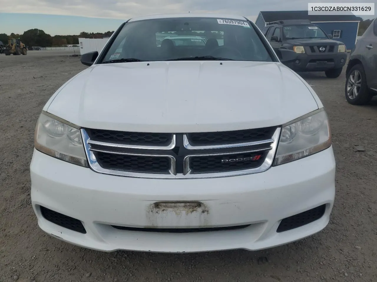 1C3CDZAB0CN331629 2012 Dodge Avenger Se