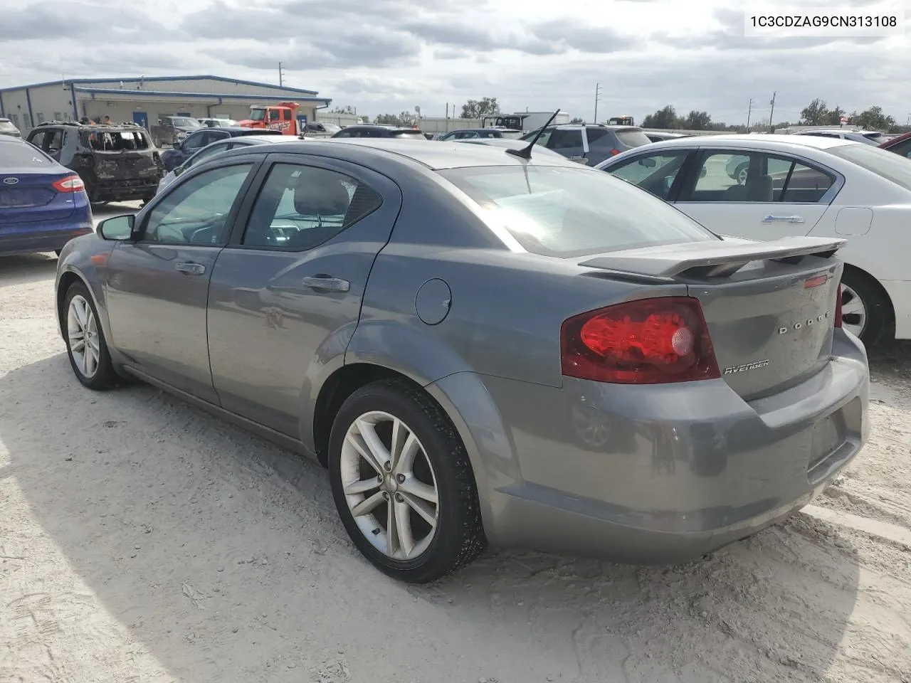 2012 Dodge Avenger Se VIN: 1C3CDZAG9CN313108 Lot: 77166944