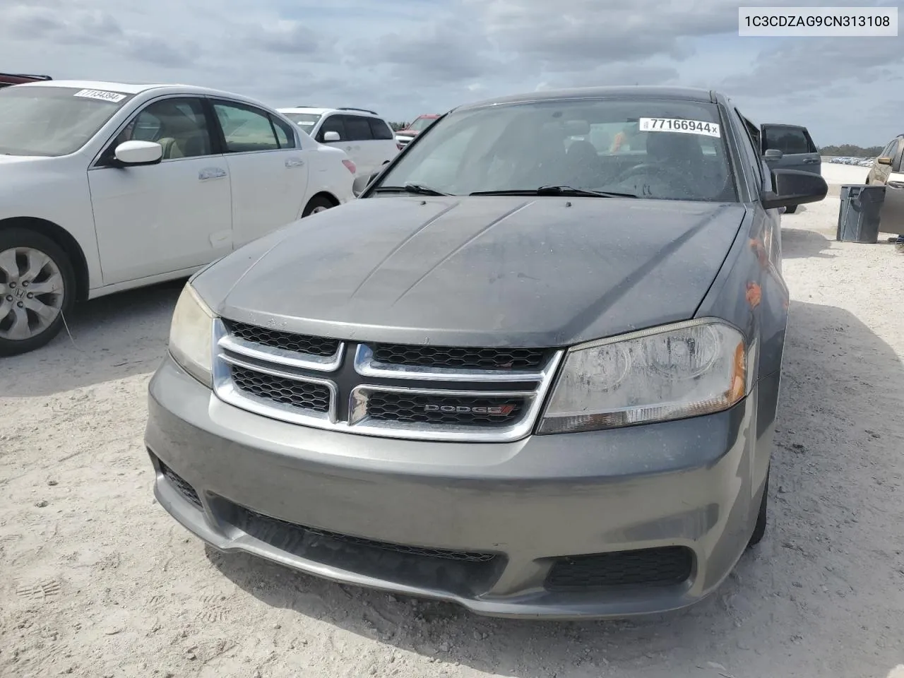 2012 Dodge Avenger Se VIN: 1C3CDZAG9CN313108 Lot: 77166944