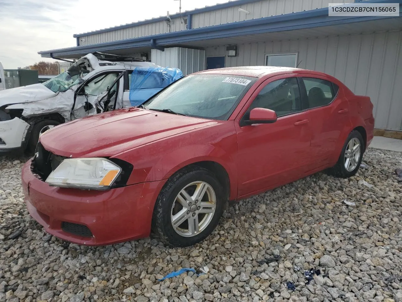 2012 Dodge Avenger Sxt VIN: 1C3CDZCB7CN156065 Lot: 77673104