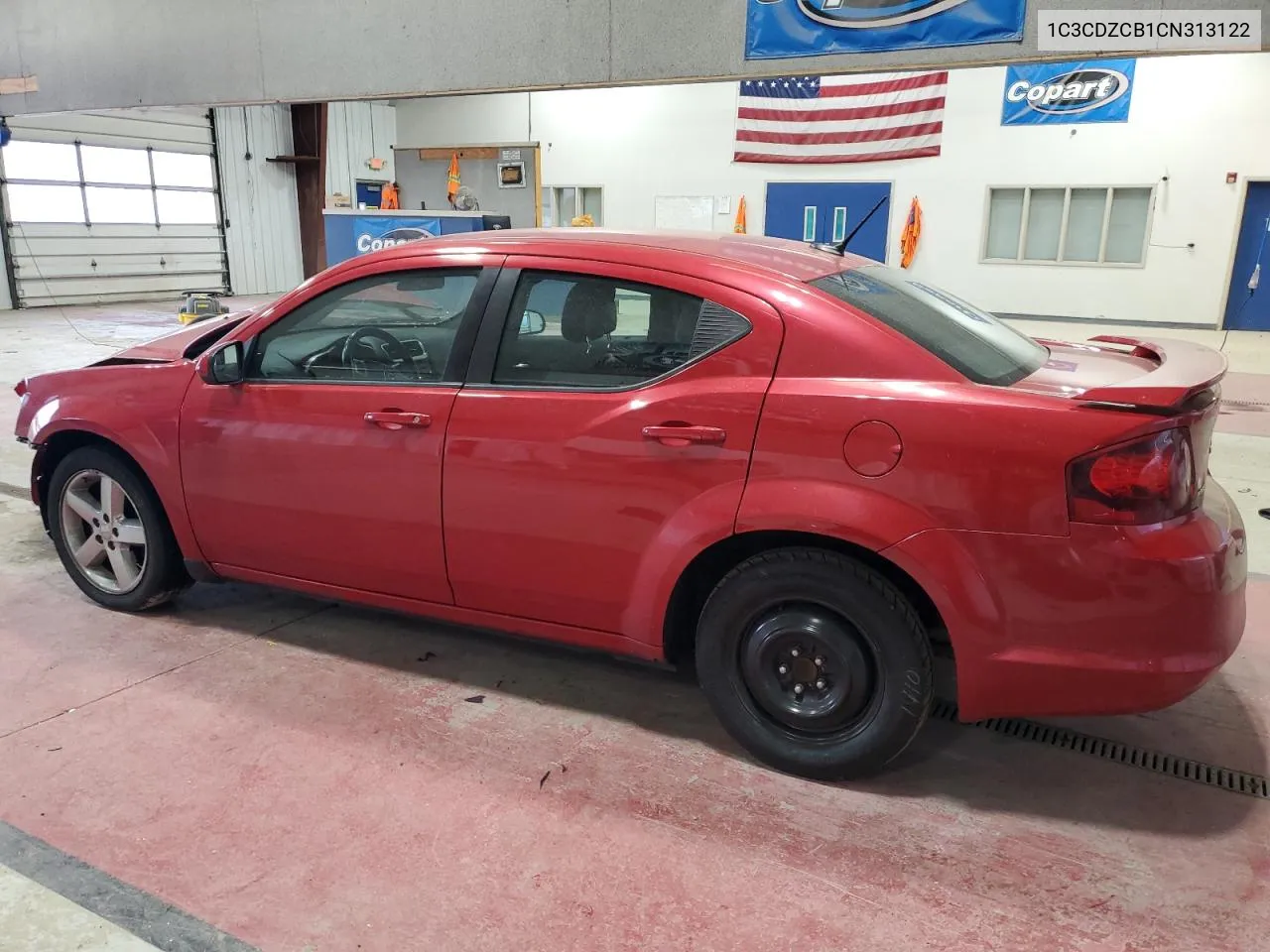 2012 Dodge Avenger Sxt VIN: 1C3CDZCB1CN313122 Lot: 77869334