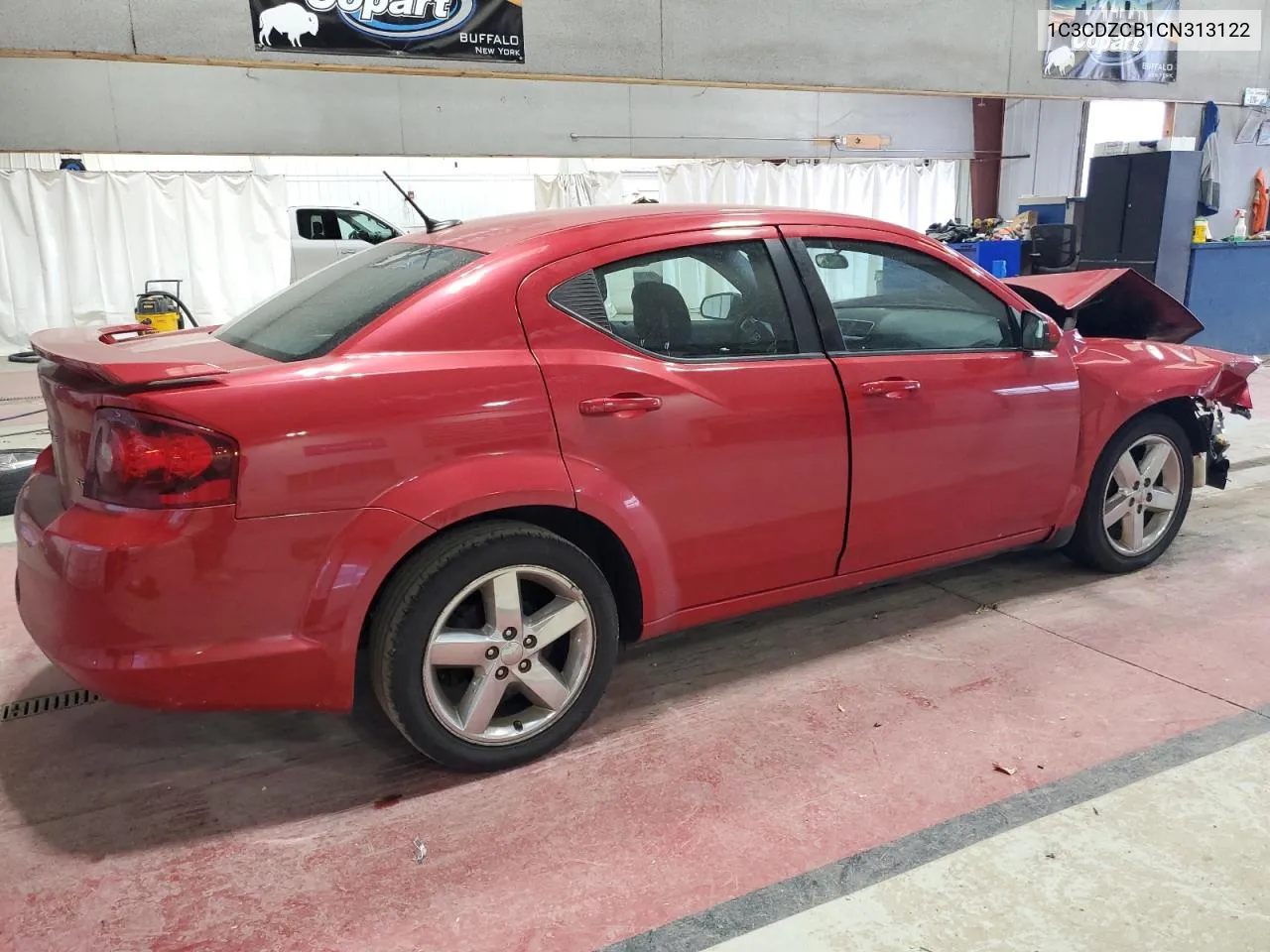 2012 Dodge Avenger Sxt VIN: 1C3CDZCB1CN313122 Lot: 77869334