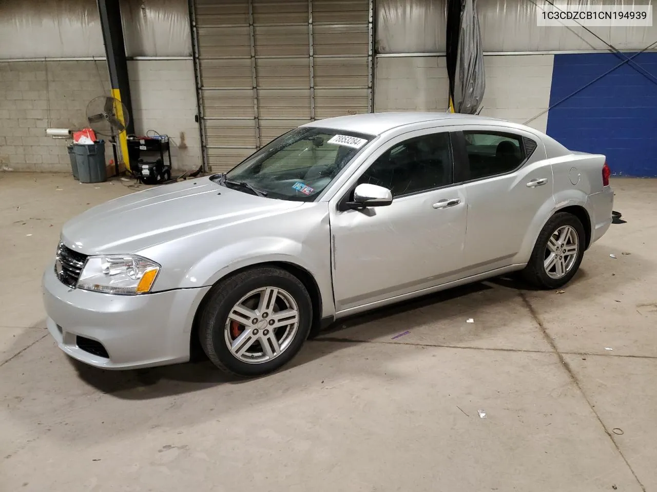 2012 Dodge Avenger Sxt VIN: 1C3CDZCB1CN194939 Lot: 78853284