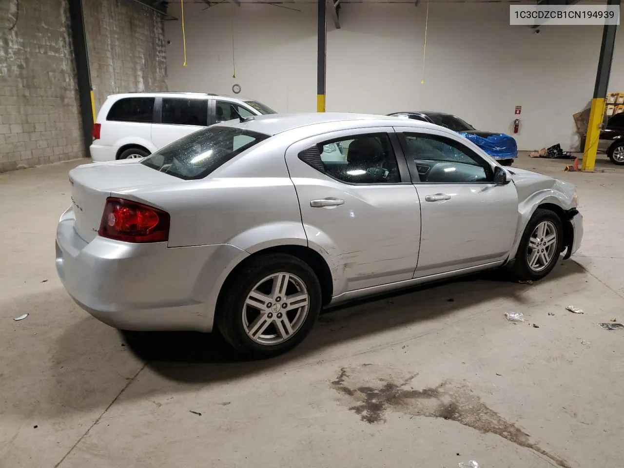 2012 Dodge Avenger Sxt VIN: 1C3CDZCB1CN194939 Lot: 78853284