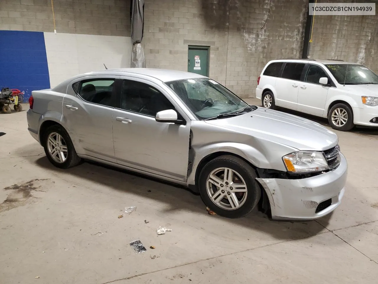 2012 Dodge Avenger Sxt VIN: 1C3CDZCB1CN194939 Lot: 78853284