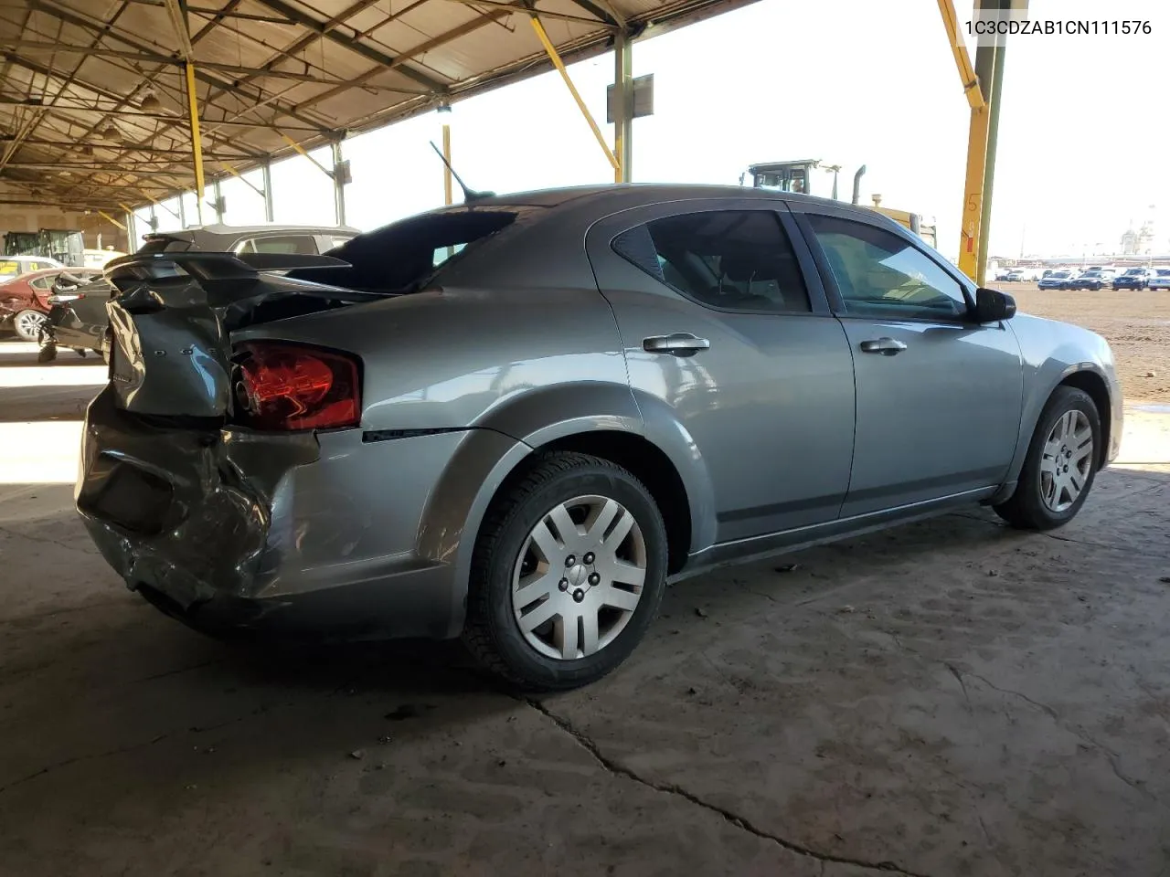 2012 Dodge Avenger Se VIN: 1C3CDZAB1CN111576 Lot: 79935394