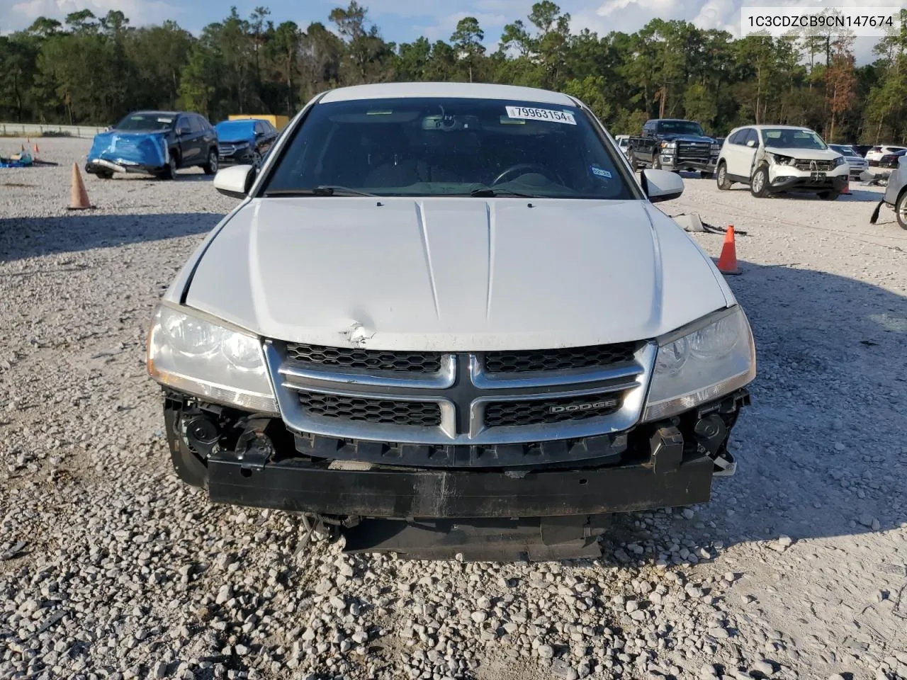 2012 Dodge Avenger Sxt VIN: 1C3CDZCB9CN147674 Lot: 79963154