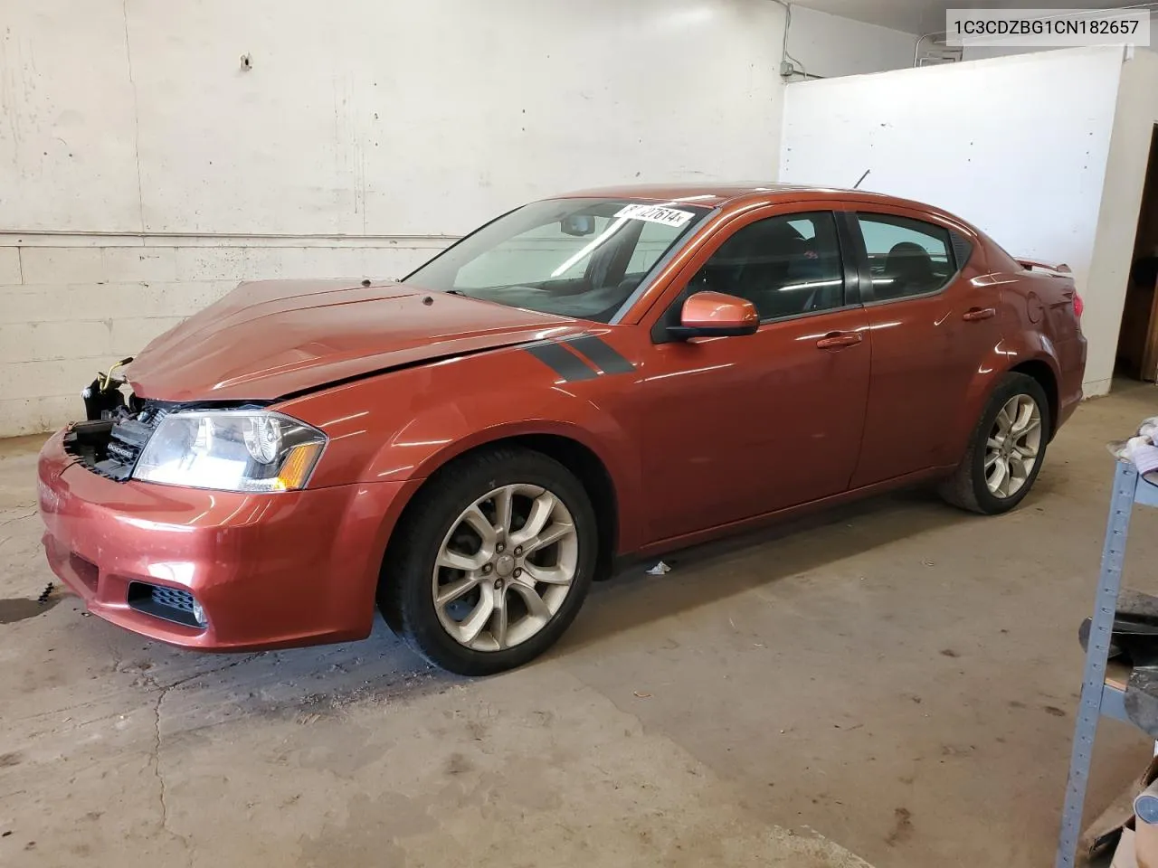 2012 Dodge Avenger R/T VIN: 1C3CDZBG1CN182657 Lot: 80027614