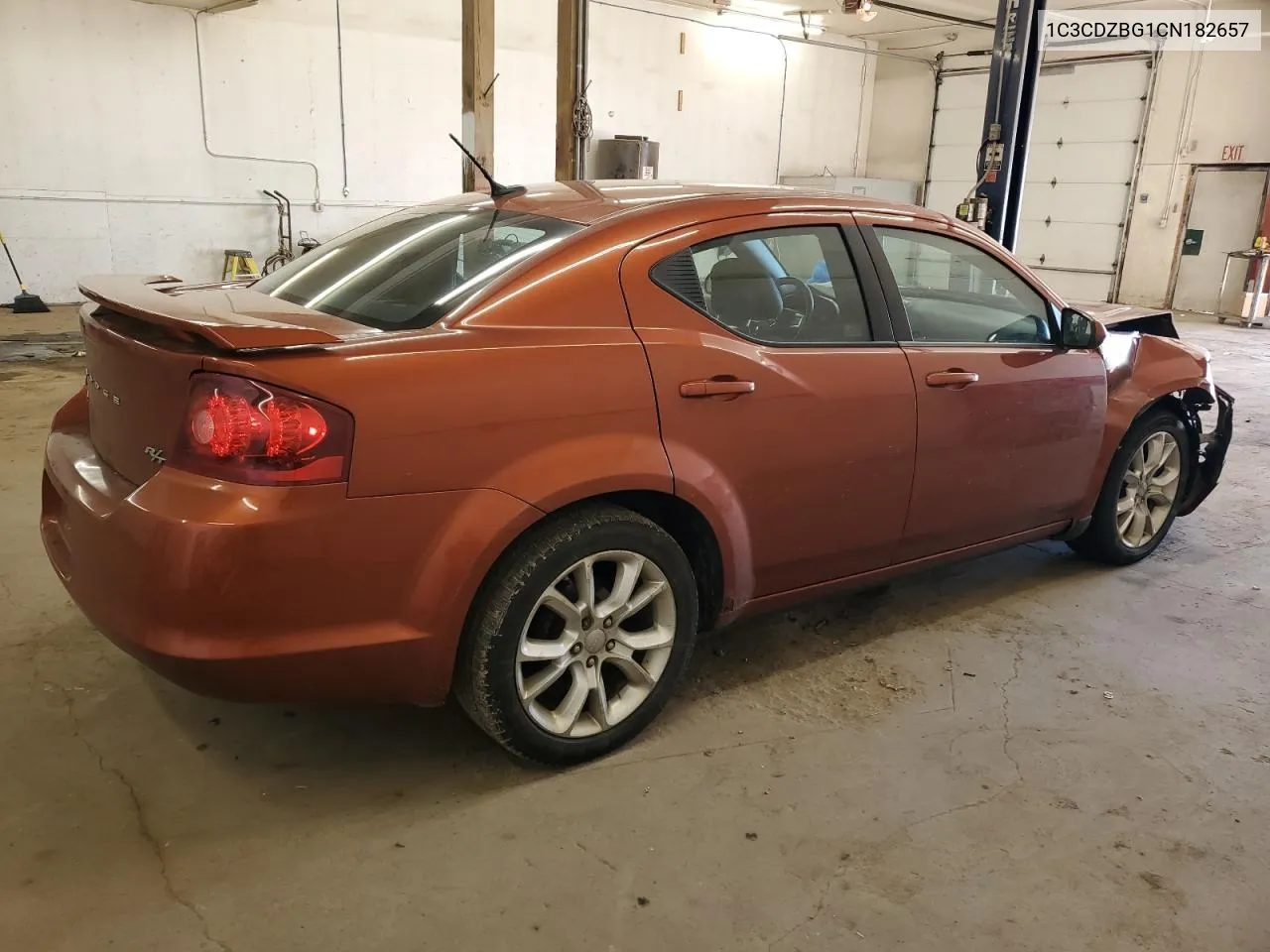 2012 Dodge Avenger R/T VIN: 1C3CDZBG1CN182657 Lot: 80027614