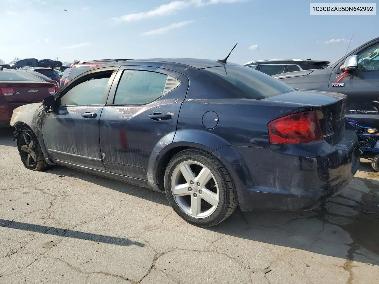 2013 Dodge Avenger Se VIN: 1C3CDZAB5DN642992 Lot: 44117754