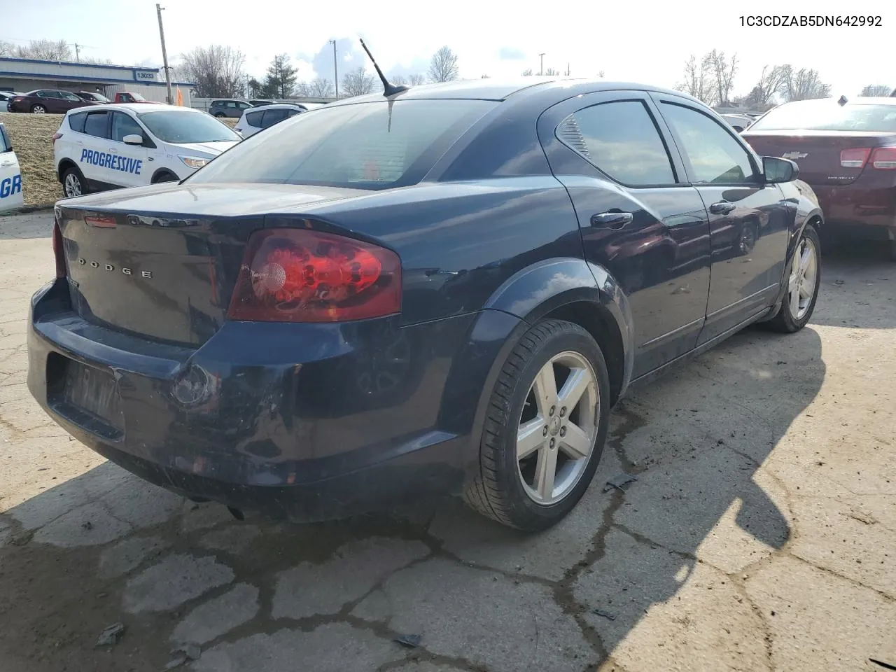 2013 Dodge Avenger Se VIN: 1C3CDZAB5DN642992 Lot: 44117754