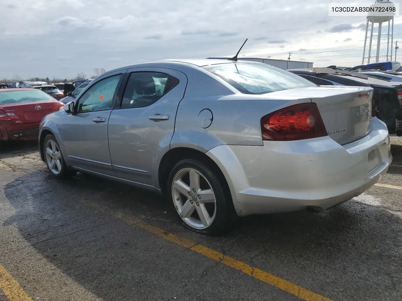 2013 Dodge Avenger Se VIN: 1C3CDZAB3DN722498 Lot: 47908314