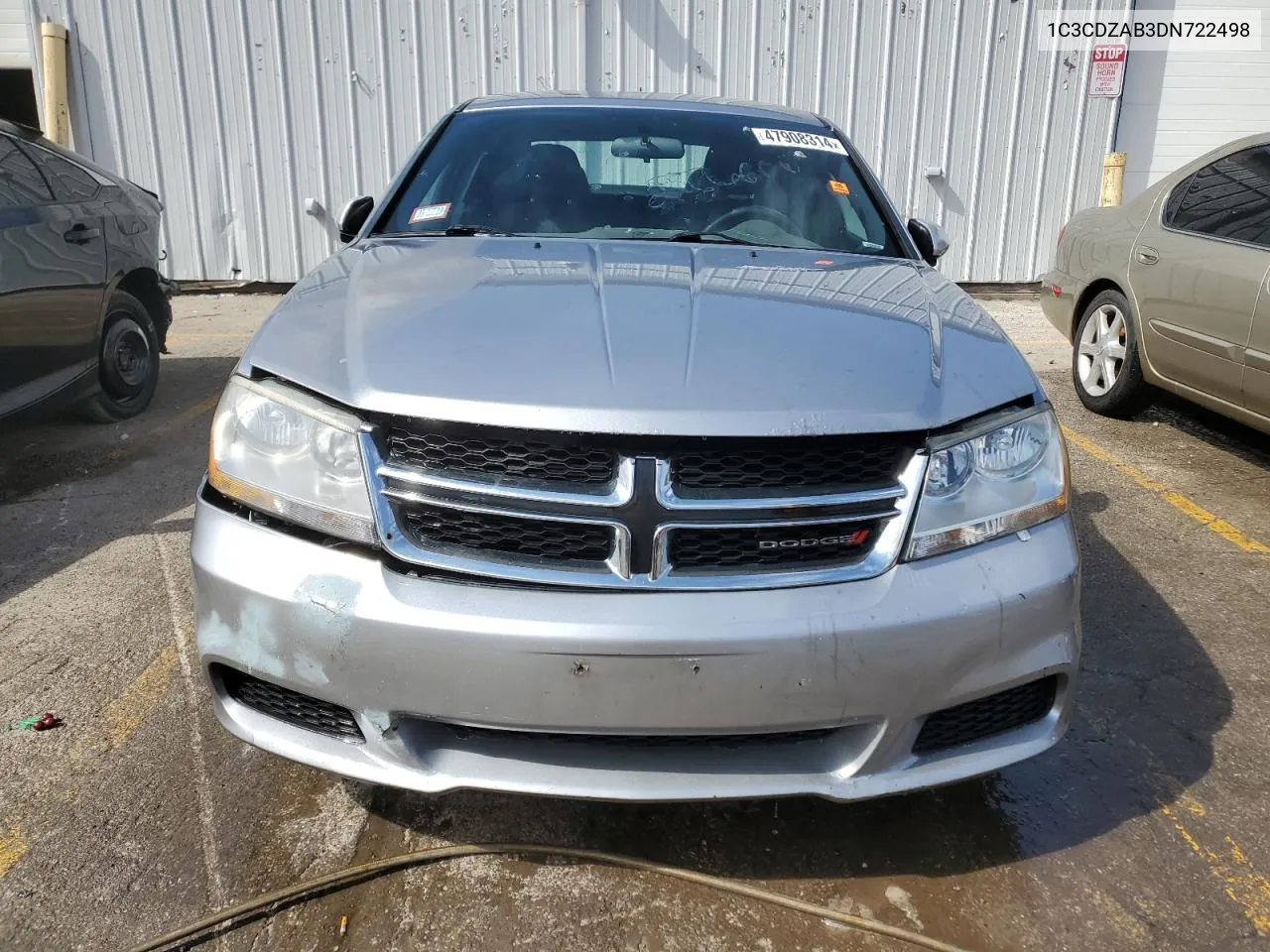 2013 Dodge Avenger Se VIN: 1C3CDZAB3DN722498 Lot: 47908314