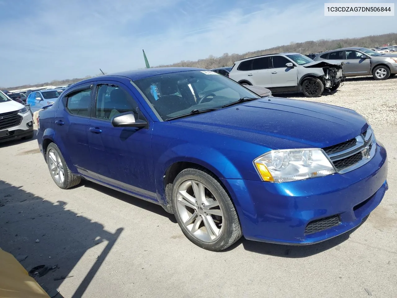 2013 Dodge Avenger Se VIN: 1C3CDZAG7DN506844 Lot: 48746214