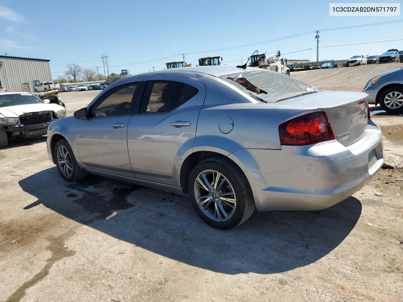 2013 Dodge Avenger Se VIN: 1C3CDZAB2DN571797 Lot: 48866374