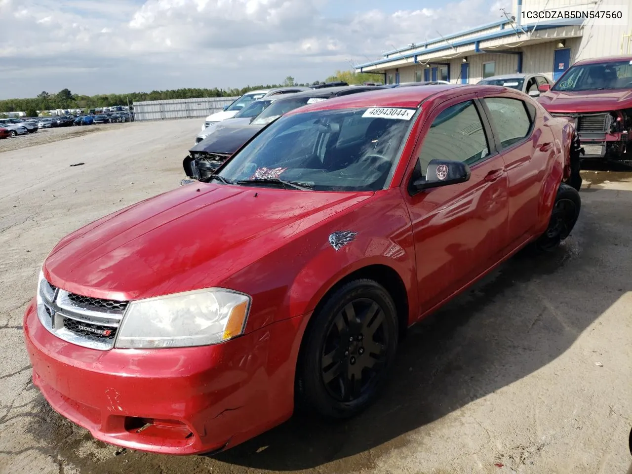 1C3CDZAB5DN547560 2013 Dodge Avenger Se