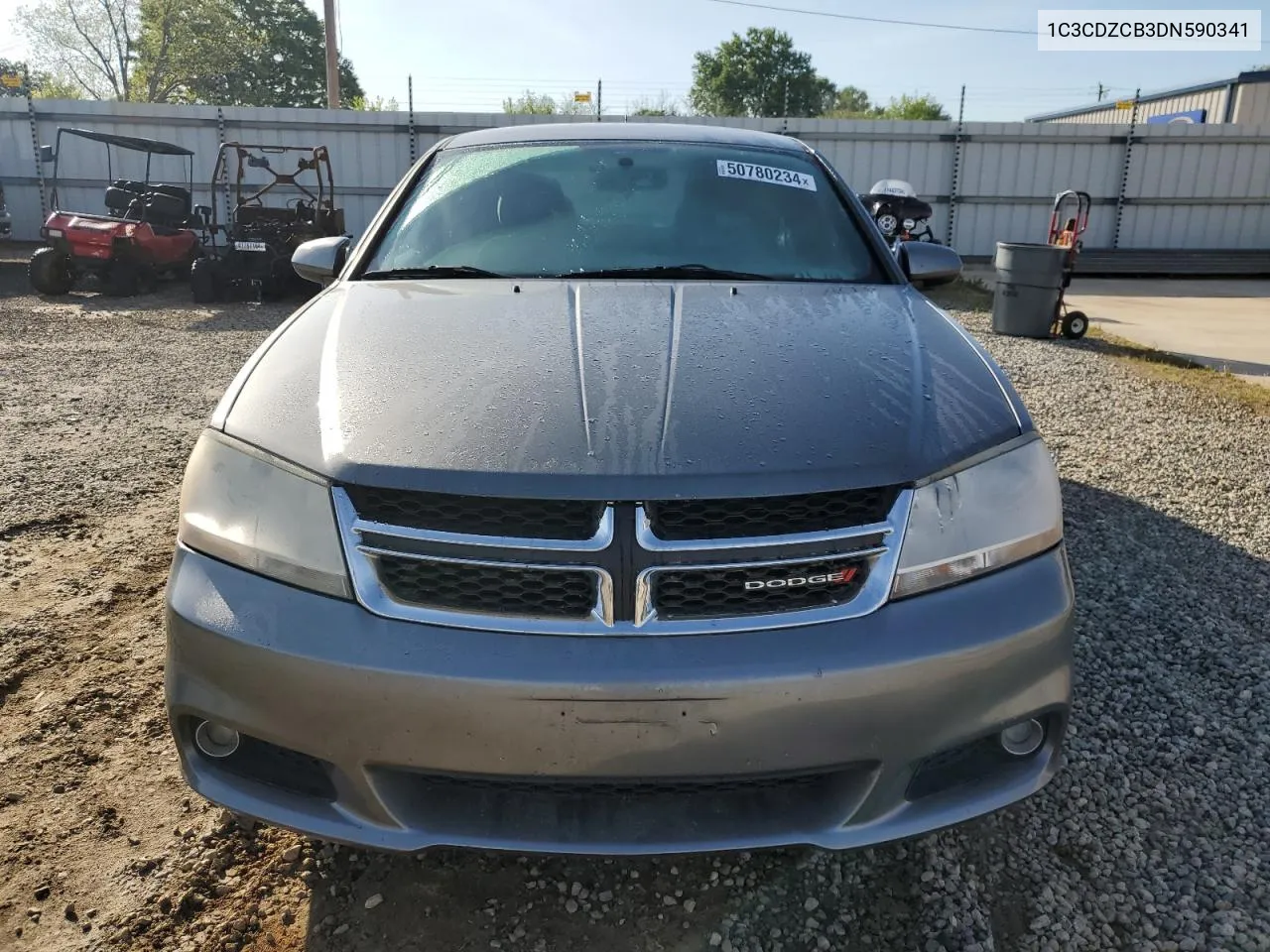 2013 Dodge Avenger Sxt VIN: 1C3CDZCB3DN590341 Lot: 50780234