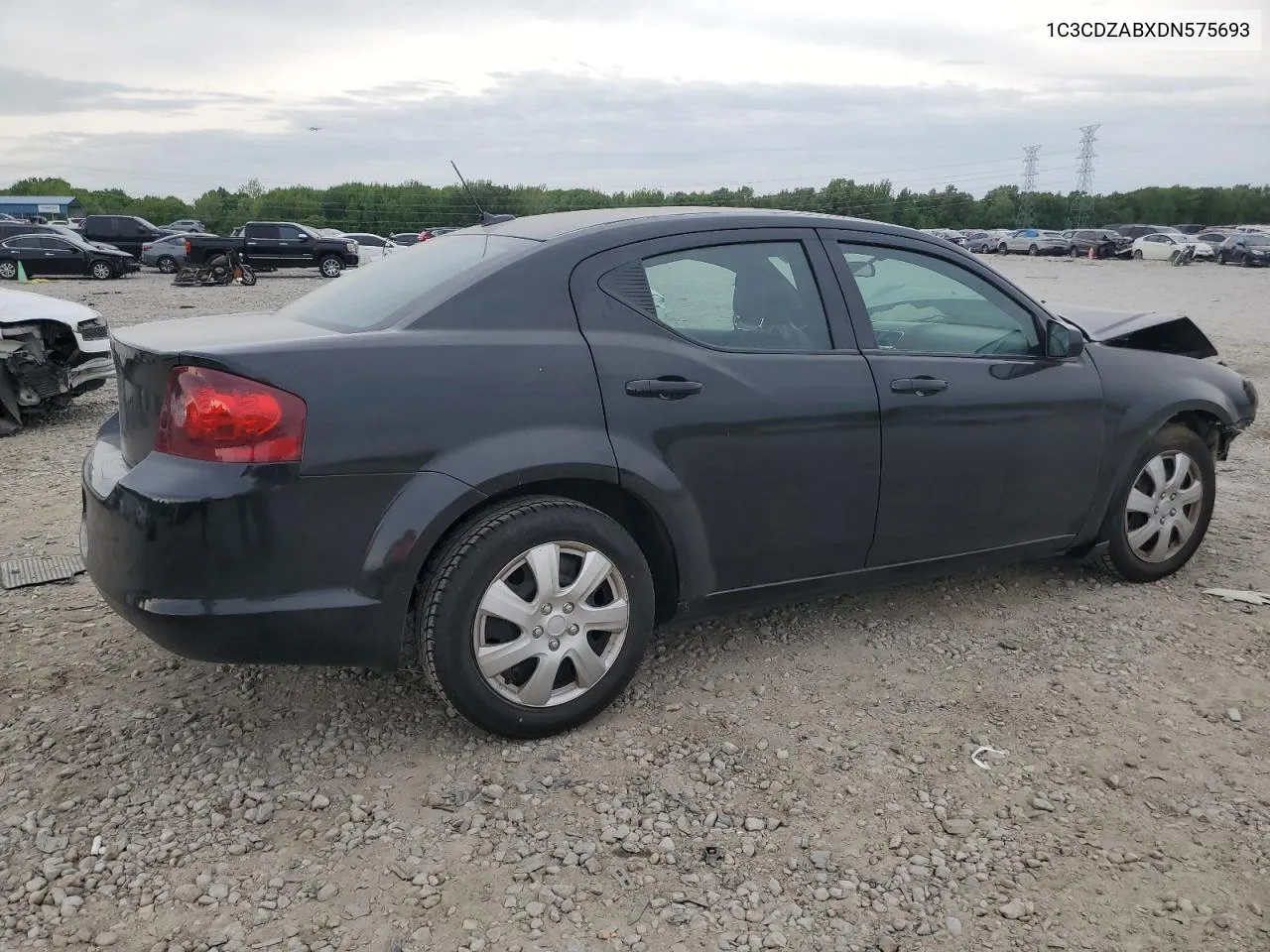 2013 Dodge Avenger Se VIN: 1C3CDZABXDN575693 Lot: 51588484