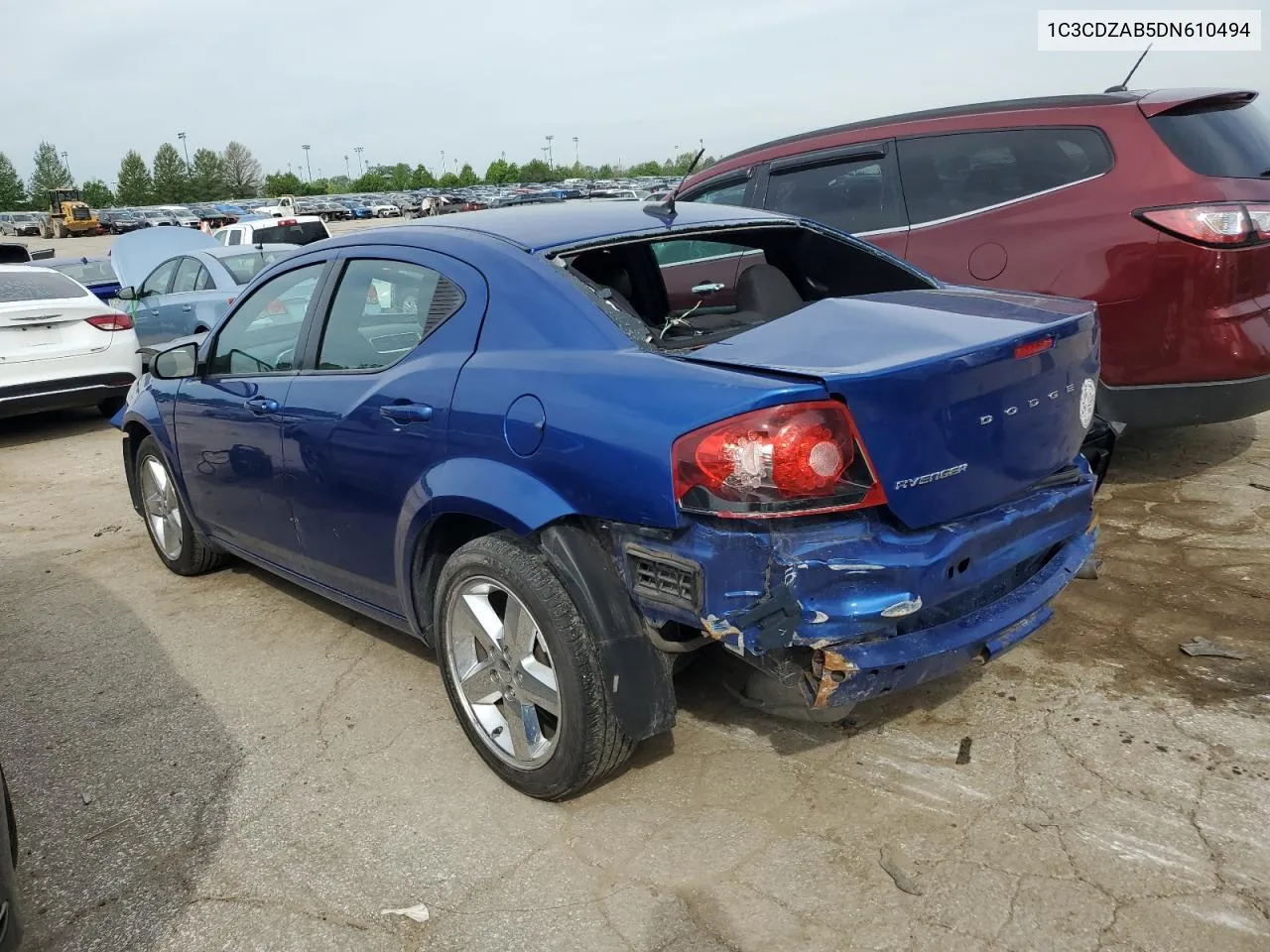 2013 Dodge Avenger Se VIN: 1C3CDZAB5DN610494 Lot: 53299344