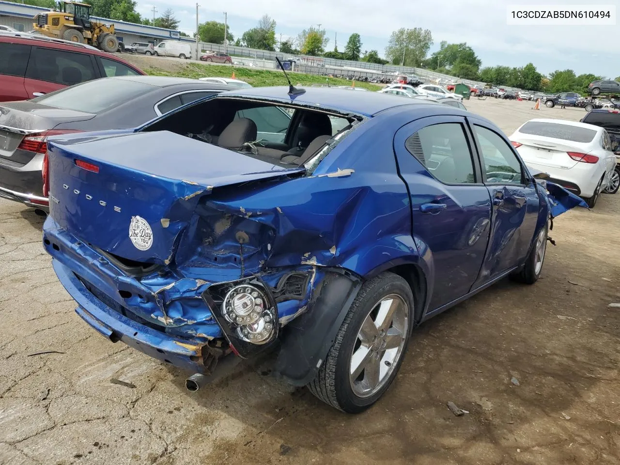 2013 Dodge Avenger Se VIN: 1C3CDZAB5DN610494 Lot: 53299344