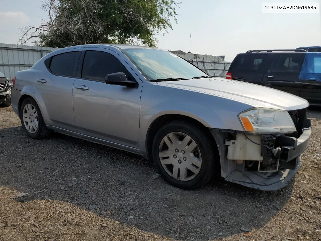 2013 Dodge Avenger Se VIN: 1C3CDZAB2DN619685 Lot: 57214324