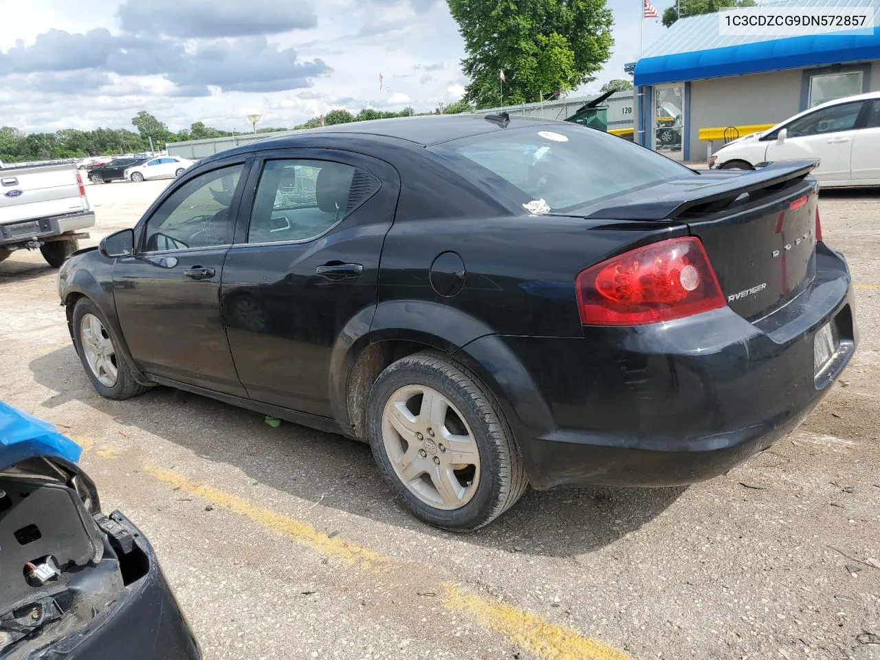 2013 Dodge Avenger Sxt VIN: 1C3CDZCG9DN572857 Lot: 57337494