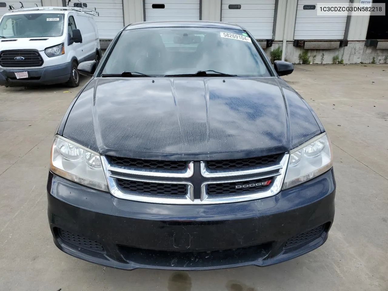 2013 Dodge Avenger Sxt VIN: 1C3CDZCG3DN582218 Lot: 58269104